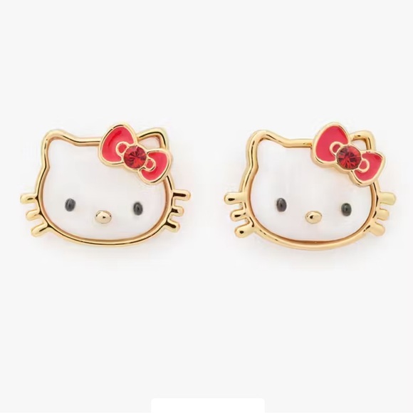 $79 Hello Kitty X Kate Spade New York Studs - Picture 5 of 5